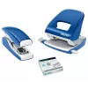 Leitz skavotājs Softpress plakans Clinch 30 lapām, 30 lapas, Zila, Plakanais locījums, Leitz Softpress skavas, Plastmasa, 80 g/m²