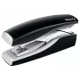 Leitz skavotājs Softpress plakans Clinch 30 loksnēm, 30 loksnes, melns, plakanais locījums, Leitz Softpress skavas, plastmasa, 80 g/m²