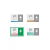 Leitz IQ Office Pro papīra smalcinātājs P5, mikroizgriezuma smalcināšana, 23 cm, 2 x 15 mm, 30 L, 300 loksnes, 55 dB