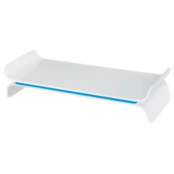 Leitz Monitora statīvs regulējams Ergo WOW, 68,6 cm (27 collas), augstuma regulēšana, zila, balta