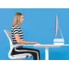 Leitz Monitora statīvs regulējams Ergo WOW, 68,6 cm (27 collas), augstuma regulēšana, zila, balta