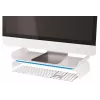 Leitz Monitora statīvs regulējams Ergo WOW, 68,6 cm (27 collas), augstuma regulēšana, zila, balta