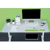 Leitz Monitora statīvs regulējams Ergo WOW, 68,6 cm (27 collas), augstuma regulēšana, zaļa, balta