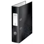 Leitz sviru arhīva mape 180° WOW POB/Laminēta A4/80mm, A4, Kartons, Melna, 600 lapas, 80 g/m², 8 cm