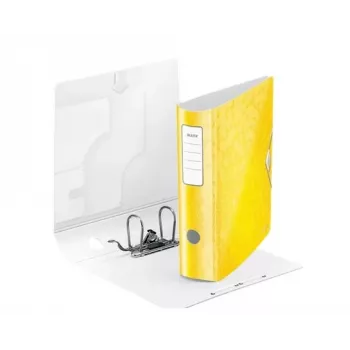 Leitz sviru ātršuvējs Active PP WOW A4/80mm, A4, Polyfoam, dzeltens, 500 loksnes, 80 g/m², 8,2 cm