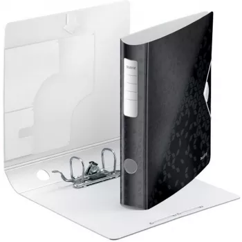 Leitz sviru arhīva mape Active PP WOW A4/65mm, A4, Polyfoam, melna, 350 loksnes, 80 g/m², 6.5 cm