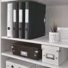 Leitz sviru arhīva mape Active PP WOW A4/65mm, A4, Polyfoam, melna, 350 loksnes, 80 g/m², 6.5 cm