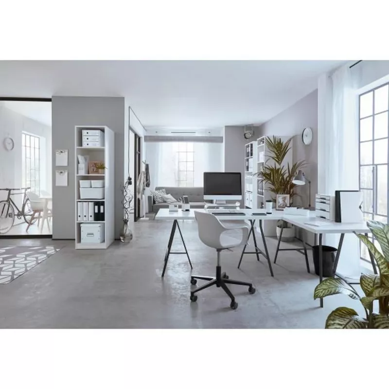 Leitz sviru arhīva mape Active PP WOW A4/65mm, A4, Polyfoam, melna, 350 loksnes, 80 g/m², 6.5 cm