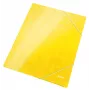 Leitz 3 atloku mape WOW Card/POB A4, prezentāciju mape, A4, polipropilēns (PP), dzeltena, 250 loksnes, 80 g/m²