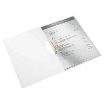 Leitz Clip file ColorClip WOW A4 PP, prezentācijas mape, A4, polipropilēns (PP), dzeltena, 30 loksnes, 80 g/m²