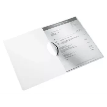 Leitz Clip file ColorClip WOW A4 PP, prezentācijas mape, A4, polipropilēns (PP), melna, spīdīga, 30 lapas
