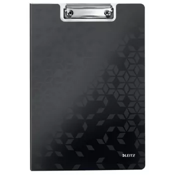 Leitz starpliktuve ar vāku WOW, A4, Polyfoam, melna, 75 loksnēm, 1 kabata, 230 mm