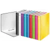 Leitz aktu vāciņš WOW laminēts A4+ 2DR/25mm, A4+, D-riņķa, kartons, dzeltens, 250 lapu, 80 g/m²