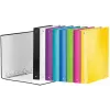 Leitz Ringbinder WOW Laminated A4+ 4DR/25mm, A4, apaļš gredzens, uzglabāšana, kartons, melns, spīdīgs
