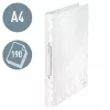 Leitz Ringbinder WOW PP A4 2RR/25mm, A4, apaļa gredzenu mehānika, polipropilēns (PP), balta, 190 lapas, 80 g/m²