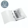 Leitz Ringbinder WOW PP A4 2RR/25mm, A4, apaļa gredzenu mehānika, polipropilēns (PP), balta, 190 lapas, 80 g/m²