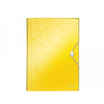 Leitz Project File WOW PP, A4, polipropilēns (PP), dzeltens, portrets, 250 lapas, 80 g/m²