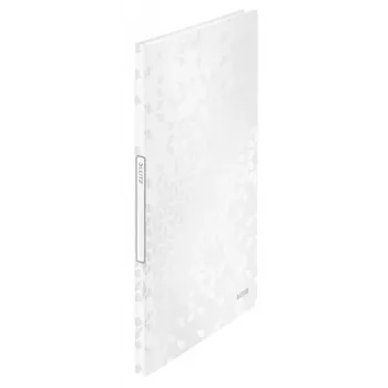 Leitz prezentācijas grāmata WOW PP 20 kabatiņas, balta, polivinilhlorīds (PVC), 20 kabatiņas, A4, 231 mm, 13 mm