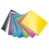 Leitz WOW piezīmju bloks A5 līniju, stiepļu iesējums ar PP vāku, Monohromatisks, Balts, A5, 80 loksnes, 80 g/m², Līniju papīrs