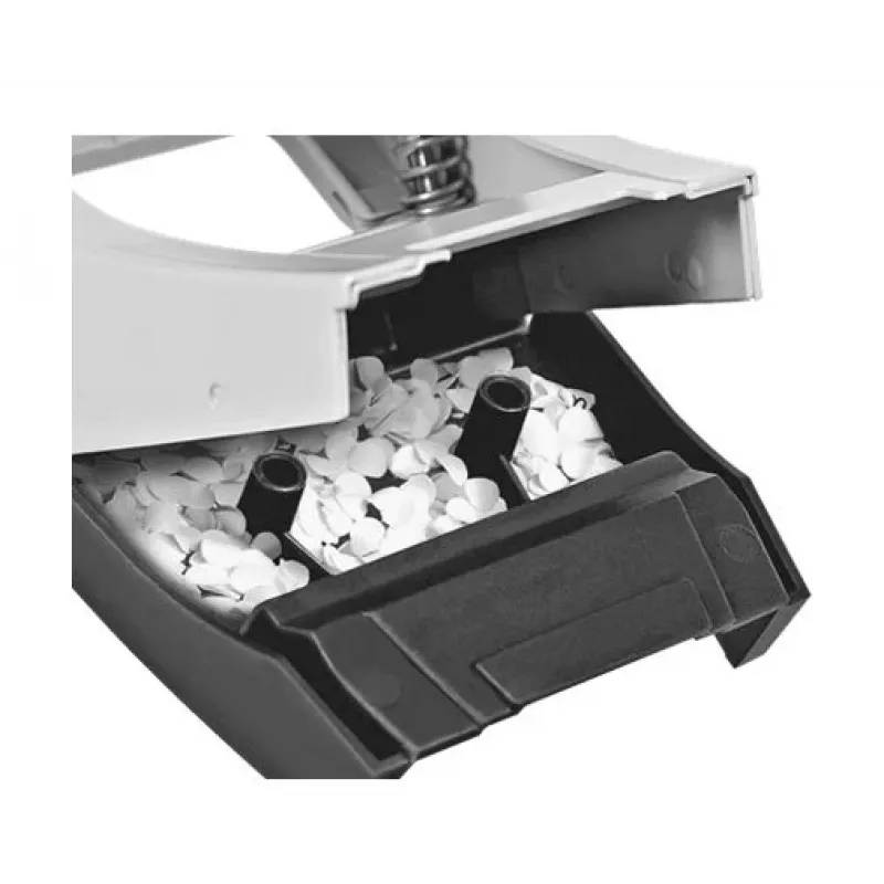 Leitz NeXXt caurumotājs WOW Mini 2-caurumu / 10 loksnēm, 10 loksnes, dzeltens, plastmasa, 8 cm, 5,5 mm, A4, A5, A6, Folio, US-Quart, 8 x 8 x 8 cm