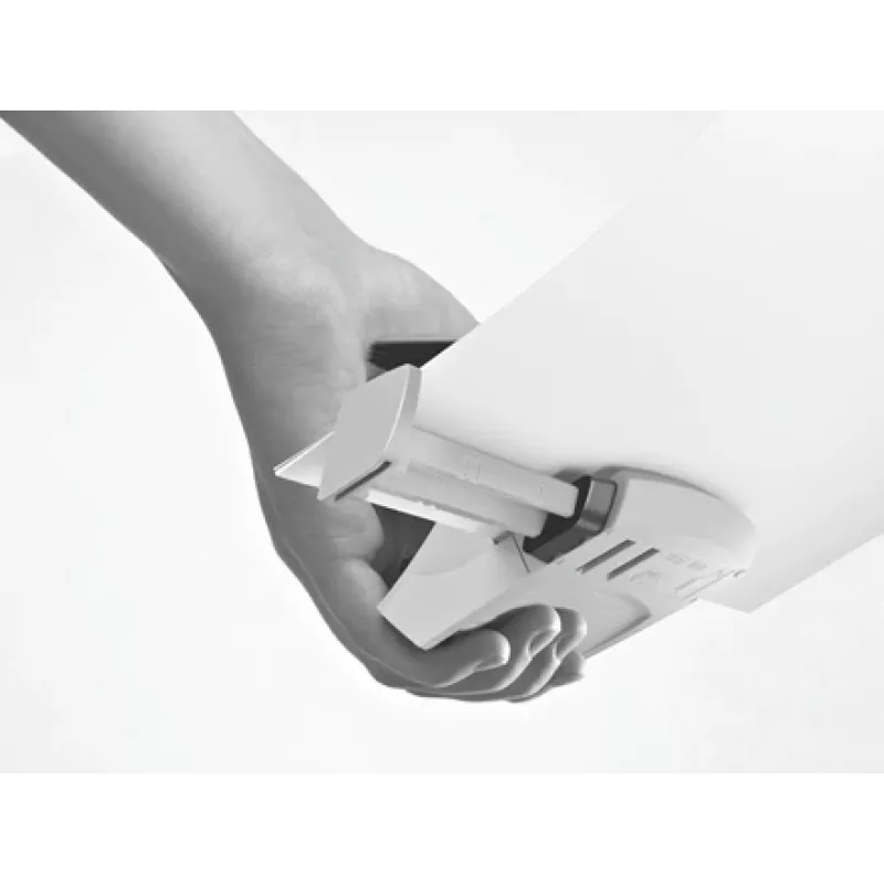 Leitz Hole Punch WOW Mini 2-hole / 10sheets, 10 loksnes, Melna, Balta, Plastmasa, 8 cm, 5,5 mm, A4, A5, A6, Folio, US-Quart, 8 x 8 x 8cm