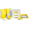 Leitz vēstuļu paplāte WOW, plastmasa, dzeltena, A4, 242 x 330 x 60 mm, 255 mm, 70 mm