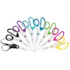 Leitz WOW Titanium biroja šķēres 205 mm, pieaugušajiem, taisns griezums, vienas, balta, dzeltena, nerūsējošais tērauds, biroja šķēres