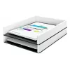 Leitz Letter Tray WOW Dual Colour, Plastic, Melns, White, A4, A4, 267 mm, 336 mm