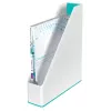 Leitz žurnālu novietne WOW Dual Colour, violeta, balta, plastmasa, A4, 73 mm, 272 mm, 318 mm