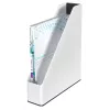 Leitz Magazine File WOW Dual Colour, Balta, Plastmasa, A4, 73 mm, 318 mm, 272 mm