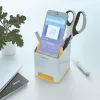 Leitz Sound Pen Holder WOW, balta, dzeltena, polistirols, 90 mm, 101 mm, 100 mm, 140 g