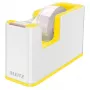 Leitz WOW līmlentes dozators, 1,9 cm, 33 m, polistirols (PS), balta, dzeltena, 51 mm, 126 mm