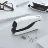 Leitz NeXXt skavotājs ar bateriju WOW 5566, 10 lapas, priekšējā, 1 cm, plastmasa, balts, baterija