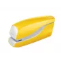 Leitz skavotājs ar bateriju WOW 5566, 10 loksnes, priekšējā, 1 cm, plastmasa, dzeltens, baterija