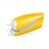 Leitz skavotājs ar bateriju WOW 5566, 10 loksnes, priekšējā, 1 cm, plastmasa, dzeltens, baterija