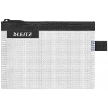 Leitz Travel Pouch ūdensizturīgs WOW Small, Unisex, Piederumu soma, Small, Rāvējslēdzējs, Ūdensizturīgs, Melns
