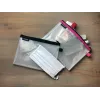 Leitz Travel Pouch ūdensizturīgs WOW Small, Unisex, Piederumu soma, Small, Rāvējslēdzējs, Ūdensizturīgs, Melns
