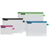 Leitz Travel Pouch ūdensizturīgs WOW Small, Unisex, Piederumu soma, Small, Rāvējslēdzējs, Ūdensizturīgs, Melns