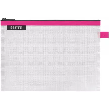 Leitz Travel Pouch ūdensizturīgs WOW Medium, Unisex, aksesuāru soma, Vidēja izmēra, Rāvējslēdzējs, Ūdensizturīgs, Rozā