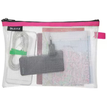 Leitz Travel Pouch ūdensizturīgs WOW Medium, Unisex, aksesuāru soma, Vidēja izmēra, Rāvējslēdzējs, Ūdensizturīgs, Rozā