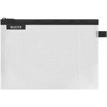 Leitz Travel Pouch ūdensizturīgs WOW Medium, Unisex, Aksesuāru soma, Vidēja, Rāvējslēdzējs, Ūdensizturīgs, Melna