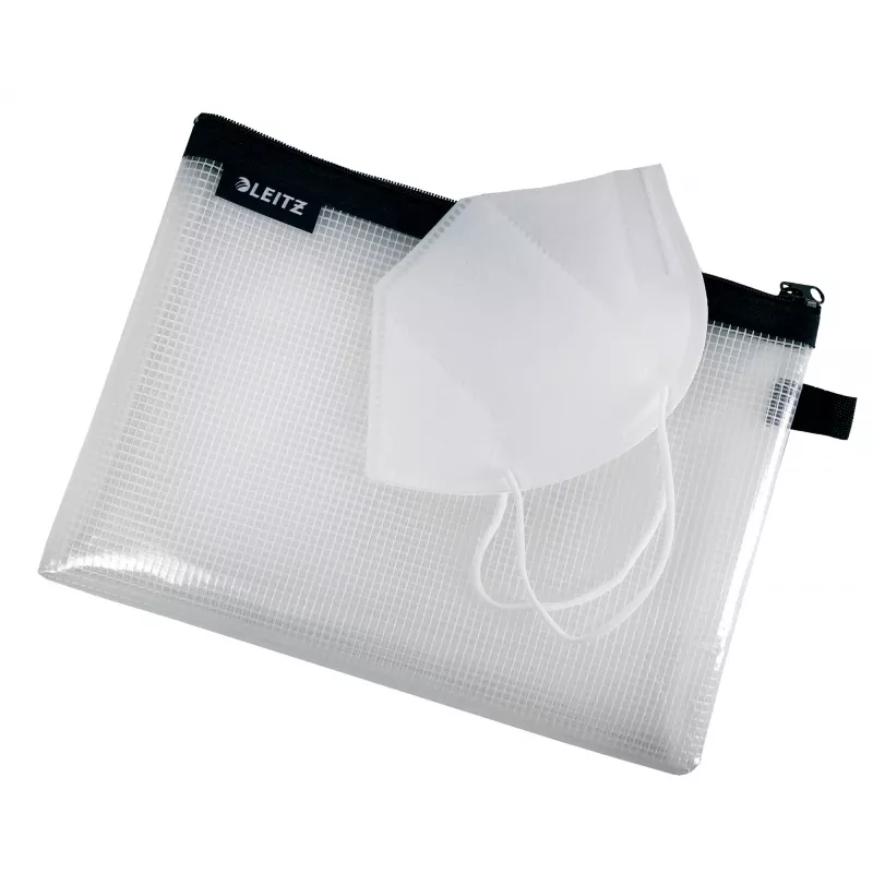 Leitz Travel Pouch ūdensizturīgs WOW Medium, Unisex, Aksesuāru soma, Vidēja, Rāvējslēdzējs, Ūdensizturīgs, Melna