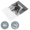 Leitz 3-Flap Folder WOW PP A4, Atloku mape, A4, Polipropilēns (PP), Melna, Ainava/Portrets, 150 lapas