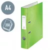 Leitz Lever Arch File 180° WOW POB/Laminēta A4/50mm, A4, D-gredzens, Kartons, Zaļš, 350 loksnes, 285 mm