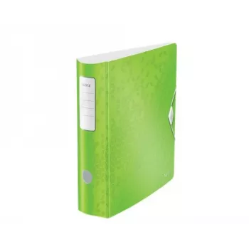 Leitz reģistrators Active PP WOW A4/80mm, A4, poliuretāna putas, zaļš, 500 lapas, 80 g/m², 8.2 cm