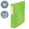 Leitz šķirotājs Active PP WOW A4/65mm, A4, D-gredzens, glabāšanai, putupolimērs, zaļš, 350 lapas