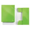 Leitz 3 atloku mape WOW Card/POB A4, kartotēkas mape, A4, Polipropilēns (PP), Zaļa, 250 lapas, 80 g/m²