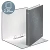 Leitz Ringbinder WOW Laminēta A4+ 2DR/25mm, A4+, D-gredzens, Kartons, Zaļa, 250 loksnes, 80 g/m²