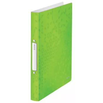 Leitz Ringbinder WOW PP A4 2RR/25mm, A4, apaļi gredzeni, polipropilēns (PP), zaļš, 190 loksnes, 80 g/m²