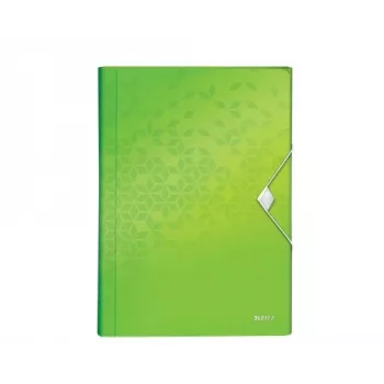 Leitz Project File WOW PP, A4, Polipropilēns (PP), Zaļa, Portrets, 250 loksnes, 80 g/m²